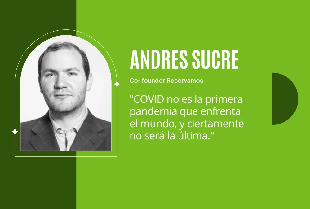 Andrés Sucre es optimista sobre el futuro del turismo