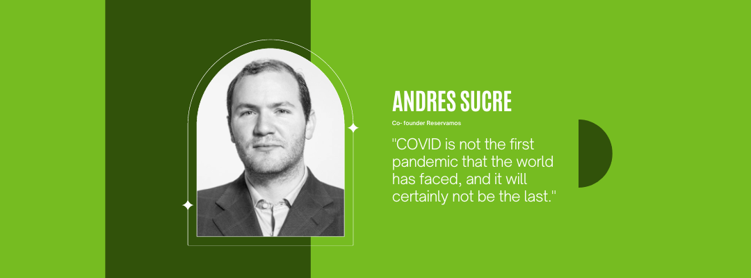 Andrés Sucre is optimistic about the future of tourism