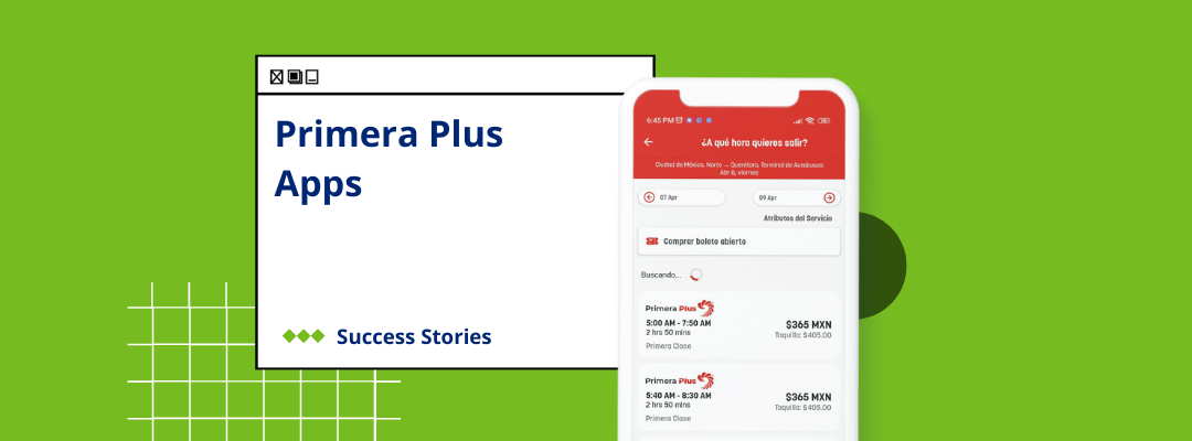 Primera Plus bus line achieves a 52% conversion rate through its app