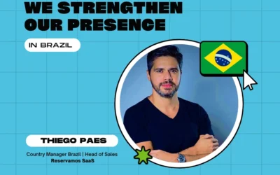 Reservamos SaaS introduces Thiego Paes as Country Manager for Brazil